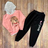 Girls 2-Piece Colorful Design Set 10-11 / 11-12 / 12-13 years