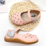 Toddler Girls Pink Heart Design Summer Sandals Toddler 6.5 - 12
