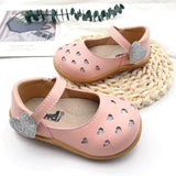Toddler Girls Pink Heart Design Summer Sandals Toddler 6.5 - 12