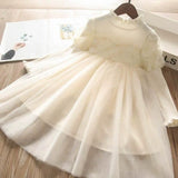 Toddler Girls Knit Lace Design Dress 3-4 years