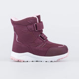 Toddler Girls Winter Kotofey Genuine Sheep Wool Butterfly Design Boots Toddler 8