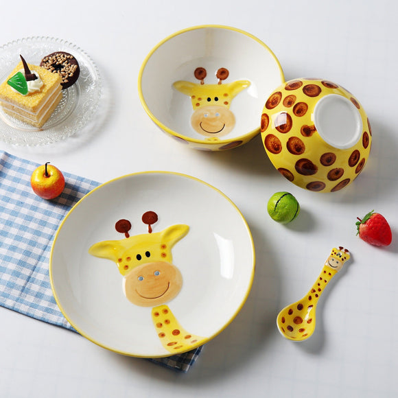 Hand-Painted Non-Toxic Animal Porcelain Tableware Sets - Just Be Special