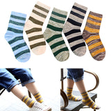 Toddler Boys Warm Thick Cotton 5-Pieces Socks 6-8 years