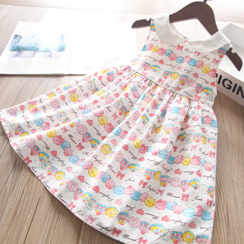 Cotton frock for 2 year clearance girl