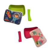 Eco-Friendly Bamboo Fiber Healthy Kids Lunch Box or Storage - FDA Approved - Just Be Special