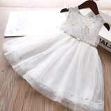 Toddler Girls Sweet Embroidery Design Dress 2-3 years