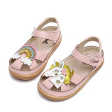 Toddler Girls Pony Rainbow Sandals Toddler 8 - Just Be Special