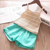 Toddler Girls Stylish Summer 2-Piece Set 3-4 / 4-5 / 5-6 years