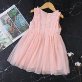 Toddler Girls Summer Cute Lace Bow Design Dress 3-4 / 4-5 years