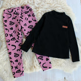 Toddler Girls 3-Piece Cute Design Jacket Shirt Pants Set 2 / 3 years