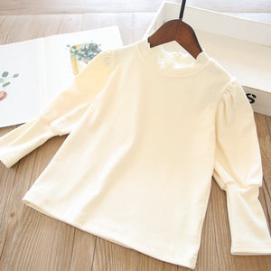 Toddler Girls Cotton Sparkle Design Long Sleeve T-Shirt 3-4 years