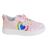 Toddler Girls Cute Heart Design Sneakers 10 / 10.5 / 11 / 12.5 / 13 / 13.5 - JustBeSpecial