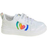 Toddler Girls Cute Heart Design Sneakers 10 / 10.5 / 11 / 12.5 / 13 / 13.5 - JustBeSpecial