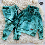 Toddler Girls 2-Piece Cute Tie Dye Design Cotton Set 2 / 3 / 4 / 5 / 8 years