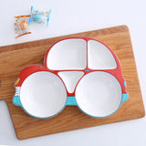 Colorful non-toxic cartoon ceramic breakfast plate - Just Be Special