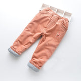 Toddler Girls Warm Winter Velour Pants 6-7 / 7-8 / 8-9 years - Just Be Special