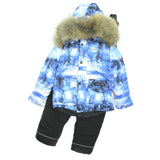 Boys Winter Canada Goose Down Jacket Overall Set 11-12 years - Just Be Special