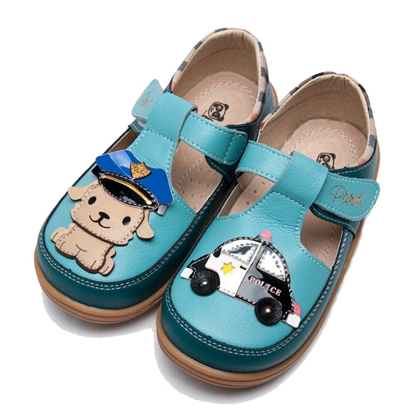 Toddler Boys Police Style Sandals Clearance Toddler 11 - Just Be Special