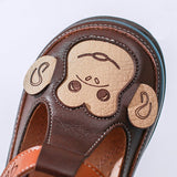 Toddler Boys Cartoon Monkey Sandals Clearance Toddler 11 - Just Be Special