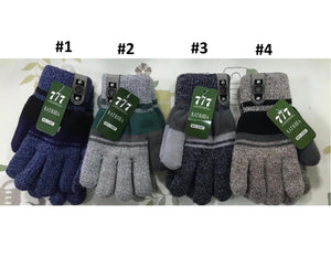 Boys Warm Stylish Design Winter Wool Gloves 8-15 years - Just Be Special