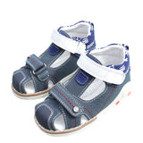 Toddler Boys High Orthopedic Leather Sandals - Just Be Special