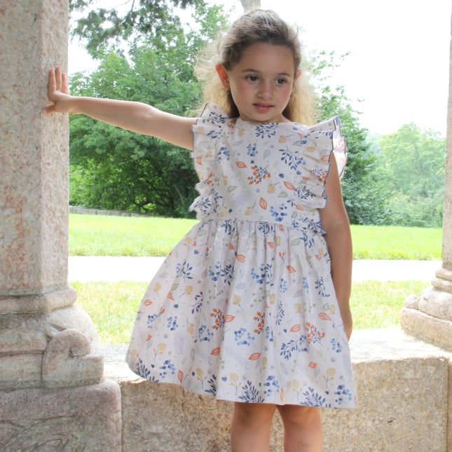 Melissa Girls Ruffle Handmade Dress Clearance 6 - 12 months – JustBeSpecial