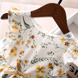 Toddler Girls Summer Multi Flowers Design Dress 3-4 years