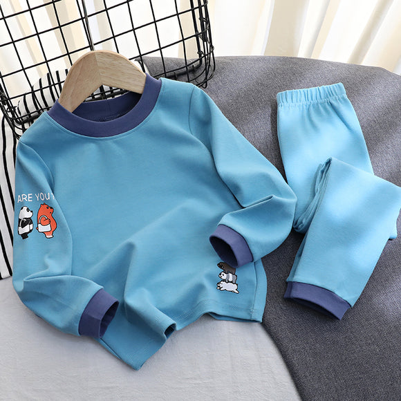 Toddler Boys 2-Piece Cozy Design Pajama 5-6 years