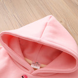 Toddler Girls Warm Flamingo Design Cotton Sweatshirt 3-4 years