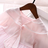 Toddler Girls Lace Design Cotton Lining Dress 6-7 years