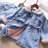 Toddler Girls Spring Jeans Cute Design Coat 4-5 years
