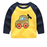 Toddler Boys Car Design Cotton T-Shirt 7-8 years