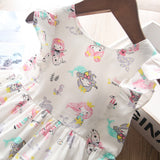 Toddler Girls Cotton Mermaid Design Dress 3-4 years