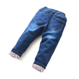 Toddler Girls Warm Winter Flamingo Design Jeans 3-4 / 4-5 / 9-10 / 11-12 years - Just Be Special