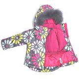 Toddler Girls Flower Design Membrane Winter Set 2 years - Just Be Special