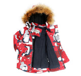 Toddler Girls Winter 2-Piece Penguin Jacket Overall Set 4-5 years - Just Be Special