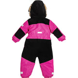 Toddler Girls Winter Waterproof Pink Overall 3 years - Just Be Special