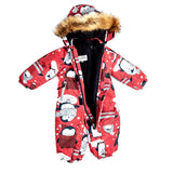 Toddler Girls Winter Waterproof Penguin Design Overall 12m - 4 years - Just Be Special