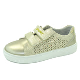 Youth Girls Summer Gold Breathable Sneakers Clearance Youth 4.5 - Just Be Special